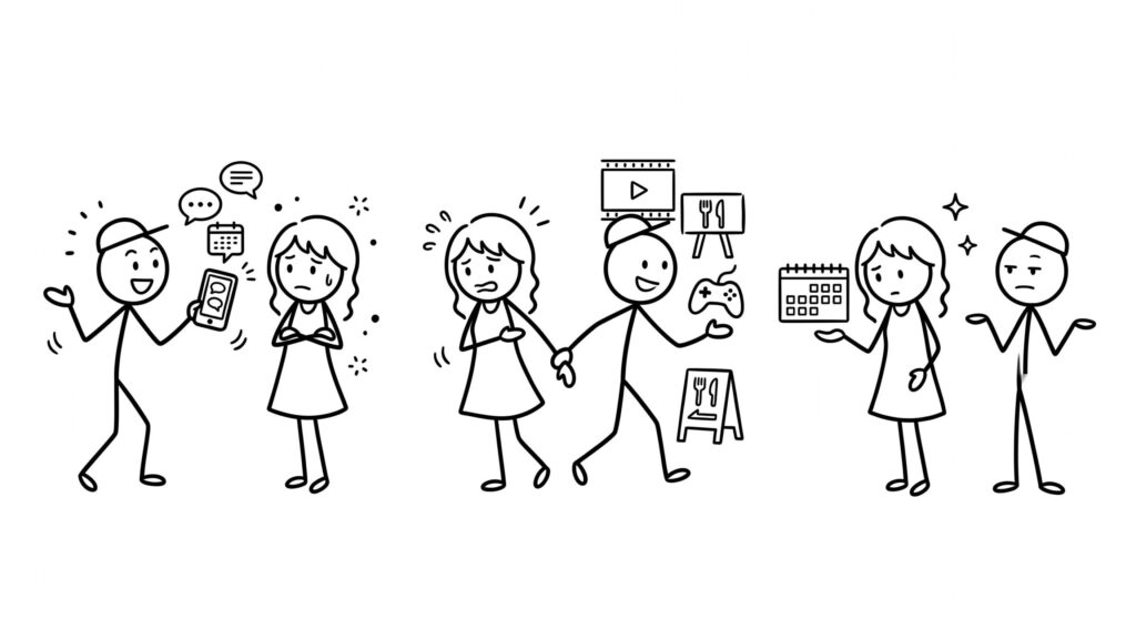 「遊ぼう」という言葉を多用する男性の3つの特徴