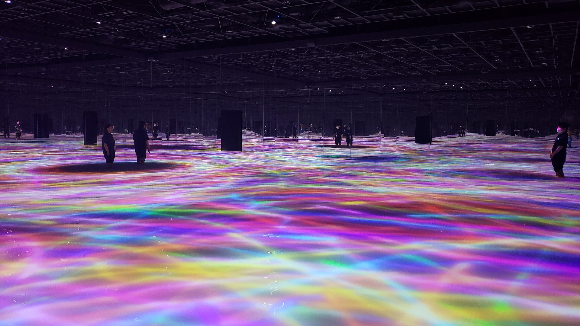 チームラボプラネッツの展示